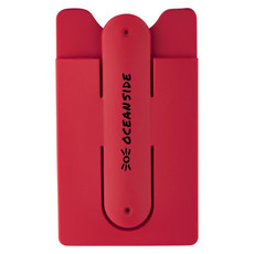 Supporto per smartphone porta carte di credito - colore Rosso