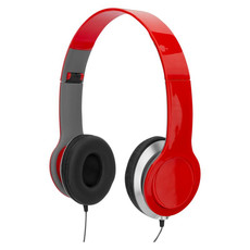 Cuffie pieghevoli Cheaz - colore Rosso