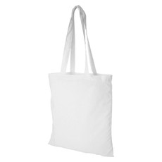 Shopper in cotone 140gr manici lunghi - colore Bianco