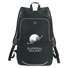 Zaino portacomputer 17 pollici con tasche interne - colore Nero