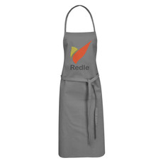 Grembiule da cucina in cotone - colore Grigio