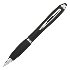 Penna a sfera e stylus Nash - colore Nero