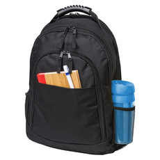 Zaino portacomputer con scomparto imbottito - colore Nero