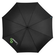 Ombrello 30" con stecche in fibra di vetro - colore Nero