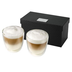 Set caffè 2 bicchieri 200ml - colore Trasparente