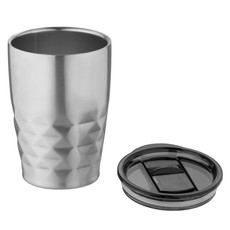 Bicchiere termico a doppia parete - colore Argento