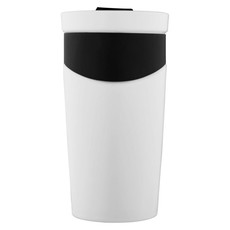 Tazza in ceramica con manico in legno - colore Bianco