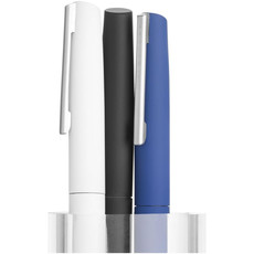 Penna a sfera soft touch - colore Bianco