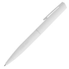Penna a sfera soft touch - colore Bianco