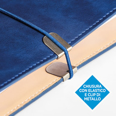 Agenda 17X24 portafoglio 2025 con elastico