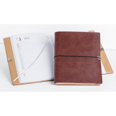 Agenda 17X24 portafoglio 2025 con elastico