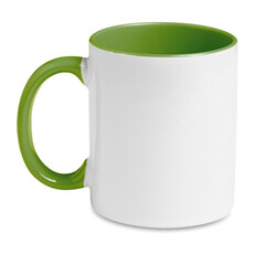 Tazza da 300ml con finiture colorate colore nero