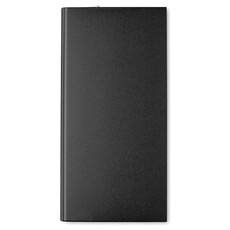 Power Bank in alluminio 8000 mAh colore nero