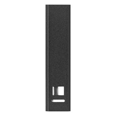 Power bank in alluminio colore nero MO8602-03