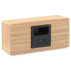 Speaker Bluetooth 2x3W 400 mAh colore legno