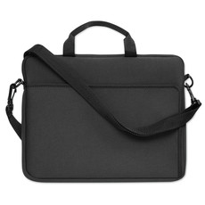 Porta laptop con manico e tracolla regolabili colore nero MO8331-03