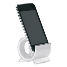 Portacellulare o MP3 in plastica colore bianco