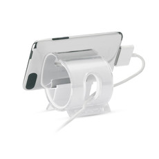 Portacellulare o MP3 in plastica colore bianco