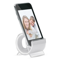 Portacellulare o MP3 in plastica colore bianco
