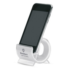 Portacellulare o MP3 in plastica colore bianco