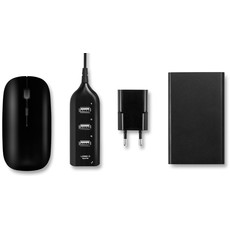 Set accessori per computer colore nero