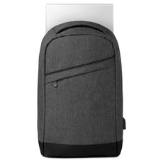 Zaino bicolore con schienale rinforzato colore nero