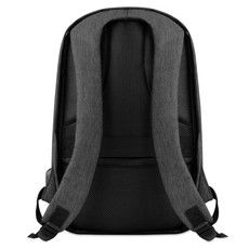 Zaino bicolore con schienale rinforzato colore nero