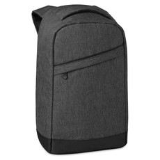 Zaino bicolore con schienale rinforzato colore nero