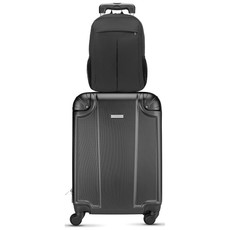 Zaino porta pc da 15 pollici in poliestere 360D colore grigio