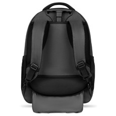 Zaino trolley bicolore con scomparto per laptop colore grigio