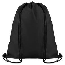 Ampia sacca con chiusura a zip colore nero