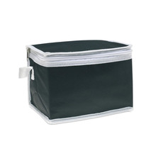 Borsa frigo 6 lattine con interno in alluminio colore nero MO7883-03