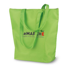 Borsa termica con interno in alluminio colore lime