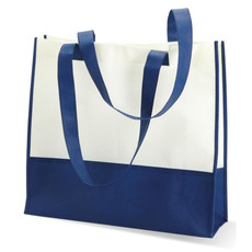 Shopper o borsa mare in TNT colore blu KC6540-04