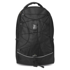 Zaino avventura con tasche a rete sui lati colore nero MO7558-03