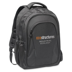 Zaino porta laptop 15 pollici con vari comparti colore nero