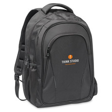 Zaino porta laptop 15 pollici con vari comparti colore nero