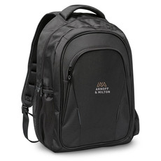 Zaino porta laptop 15 pollici con vari comparti colore nero