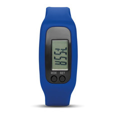 Bracciale contapassi con calcolo distanza colore blu royal