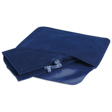 Cuscino gonfiabile da viaggio con custodia colore blu MO7265-04