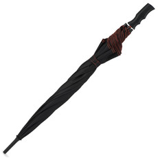 Ombrello automatico da 23 pollici con chiusura manuale colore arancio