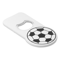 Apribottiglia a forma di pallone da calcio colore bianco MO8275-06