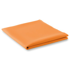 Asciugamano sport in sacca a rete colore arancio