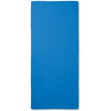 Asciugamano sport in sacca a rete colore blu royal