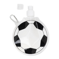 Bottiglia morbida a forma di pallone da calcio colore bianco MO8688-06