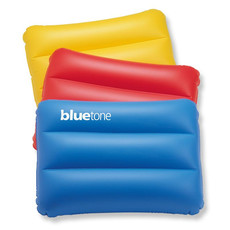 Cuscino da spiaggia gonfiabile in PVC colore blu