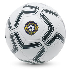 Pallone da calcio in PVC colore bianco-nero