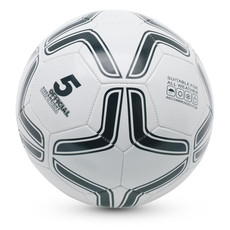 Pallone da calcio in PVC colore bianco-nero