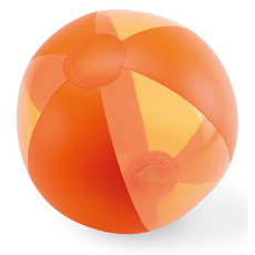 Pallone da spiaggia gonfiabile colore arancio