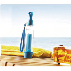Spray per acqua con cordoncino colore turchese